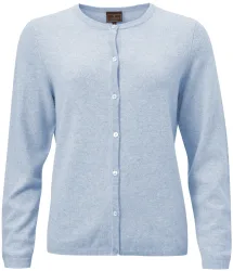 Cashmere Cardigan hellblau S