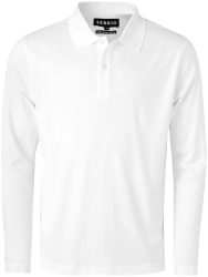 Sergio Poloshirt Langarm weiss XXL