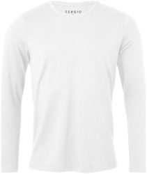 Sergio T-shirt Langarm weiss M