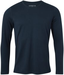 Sergio T-shirt Langarm navy S