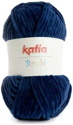 Katia Bambi 319 Chenillegarn marine 100g
