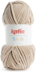 Katia Bambi 306 Chenillegarn caramel 100g
