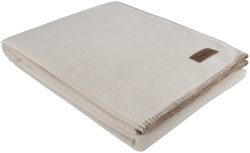 Eskimo Edelvelours Wohndecke beige 150x200