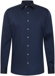 Eterna Modern FIT Performance Shirt Twill-Stretch Langarm navy 38