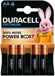 Duracell Batterien Optimum Aa/Lr6 4 Stück