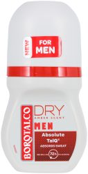 Borotalco Men Deo Roll-On Extra Dry Amber Absolute TalQ