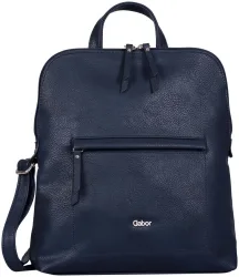 Gabor bags, Damen Rucksackhandtasche Handtasche, Mina, Rucksack, M, Blau