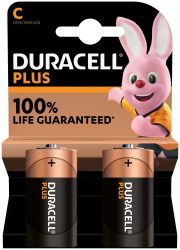 Duracell Batterien Plus C/Lr14 2 Stück
