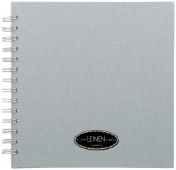 EIBERT - Kreativbuch mit Leineneinband, 20X20CM, Grün