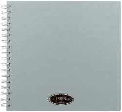 EIBERT - Kreativbuch mit Leineneinband, 24 x 24 cm, Grün