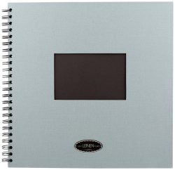 EIBERT - Fotoalbum mit Spiralbindung, 32x32cm, Grün