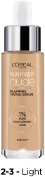 L'Oréal Paris Perfect Match Aufpolsterndes Getöntes Serum 2-3 hell