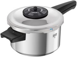 Kuhn Rikon - Dampfkochtopf, 20CM/3.5L, Black