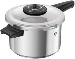 Kuhn Rikon - Dampfkochtopf, 22CM/5L, Black