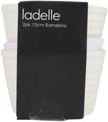 Ladelle Homestead Ramekin 2St. weiss 10cm