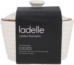Ladelle Homestead Ramekin m. Deckel weiss 10.5cm