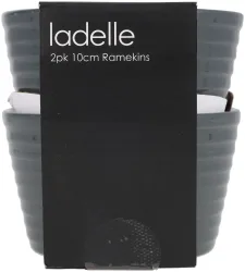 Ladelle Homestead Ramekin 2St. anthrazit 10cm