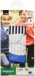 Naturaline Textil Kids Slip Tiere blau 134/140