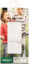 Naturaline Textil Kids Trägertop uni weiss 134/140