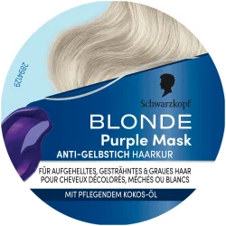 Schwarzkopf Blonde Purple Mask Anti-Gelbstich Effekt 150 ml