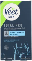 Veet Men Total Pro Intim Haarentfernungsset
