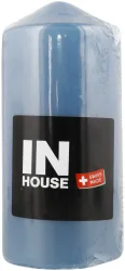 Inhouse Zylinderkerze 70x150mm petrol
