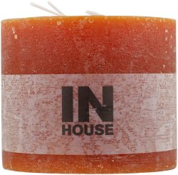 Inhouse Zylinderkerze 120x100 Cognac