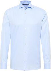 Eterna Slim FIT Cover Shirt Twill Langarm hellblau 41