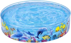 Bestway® Fill 'N Fun™ Planschbecken Odyssey, Ø 183 x 38 cm