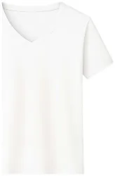 Sergio Herren Shirt V-Neck weiss L