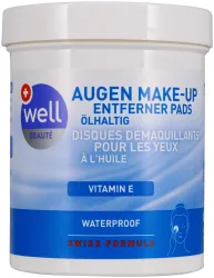 well Augenmake-up Entferner Pad ölhaltig 60 Stück