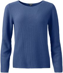 Naturaline Textil Naturaline Damen Pullover blue M