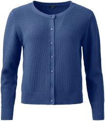 Naturaline Textil Naturaline Damen Strickjacke blue XS