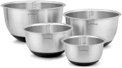 À Table! Schüssel-Set Edelstahl 4Stück