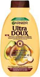 Garnier Ultra Doux Shampoo mit Avocado-Öl und Sheabutter, für sehr trockenes, widerspenstiges Haar, 300ml