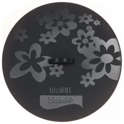 Kochblume Deckel FrischFIXX grau 18cm