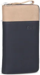 Zwei Portemonnaie nubuk ink