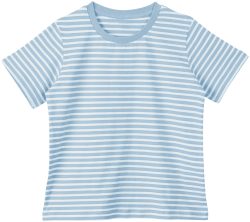 Naturaline Textil Naturaline Kinder T-Shirt powder blue 122/128
