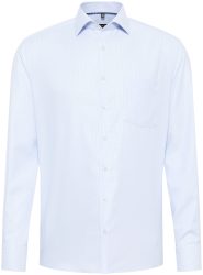 Eterna Modern FIT Hemd Twill Langarm hellblau 38