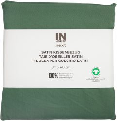Inhouse Kissen Gots Satin 30x40 gras
