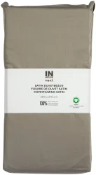 Inhouse Duvet Gots Satin 200x210 taupe