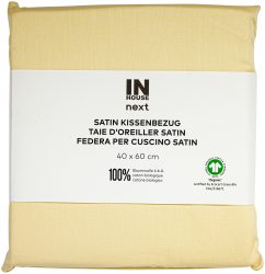 Inhouse Kissen Gots Satin 40x60 kamille