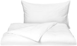 Inhouse Kissen Gots Satin 65x100 weiss