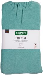 Naturaline Textil Bio Fixl. Frotte 160x200 aqua