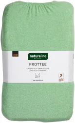 Naturaline Textil Bio Fixl. Frotte 180x200 lindengrün