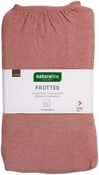 Naturaline Textil Bio Fixl. Frotte 90x200 altrosa