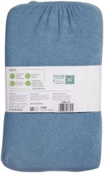 Naturaline Textil Bio Fixl. Frotte 160x200 hellblau