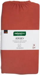 Naturaline Textil Bio Fixl. Jersey 160x200 altrosa
