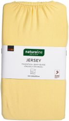 Naturaline Textil Bio Fixl. Jersey 160x200 hellgelb
