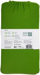 Naturaline Textil Bio Fixl. Jersey 180x200 kiwi